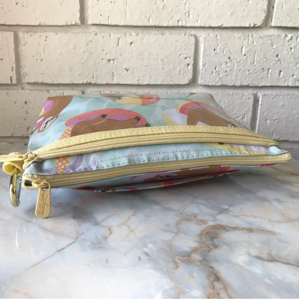 Thirty One Pencil Makeup Pouch Accessories Pool Day Sloths